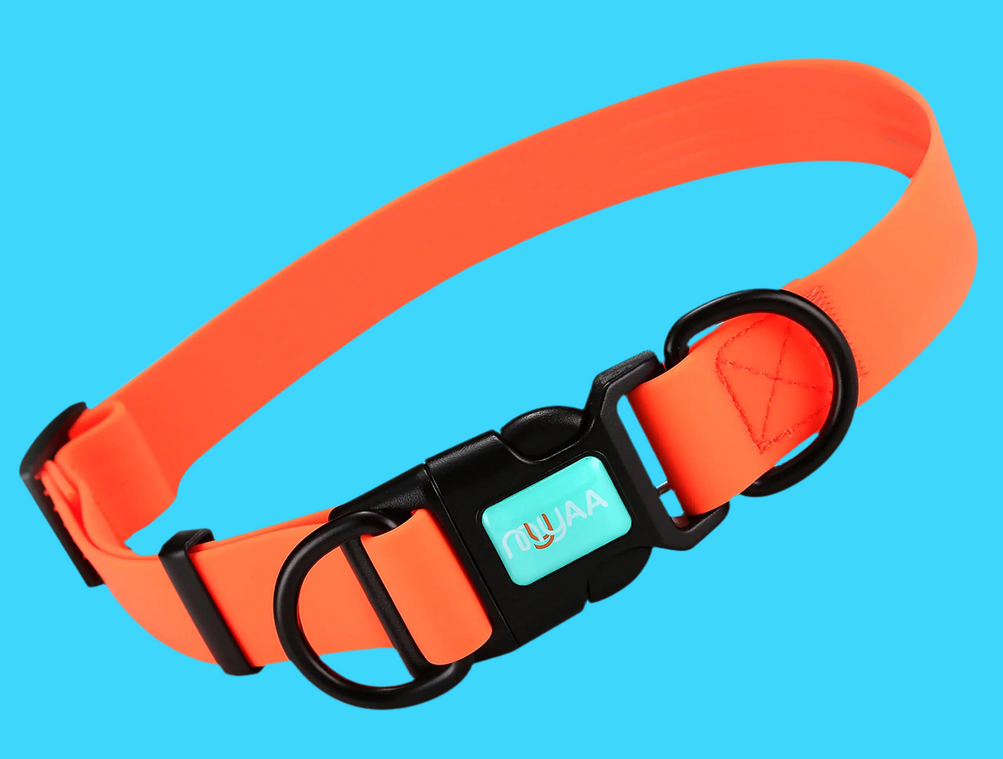 Waterproof - Rubber Dog Collar - Large